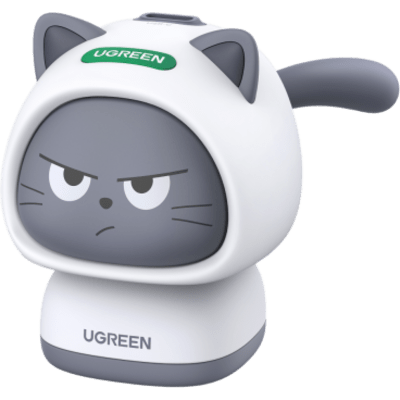 Cargador USB-C GaN 45W / Diseño Gato / Silicato / 1 Puerto / Compacto / Viaje / Protecciones | SIERRA STORE
