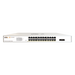 Switch Administrable PoE / 24 Puertos Gigabit PoE af/at / 2 x SFP Gigabit / 52 Gbps / Presupuesto PoE 370 W / Administración Cloud | SIERRA STORE