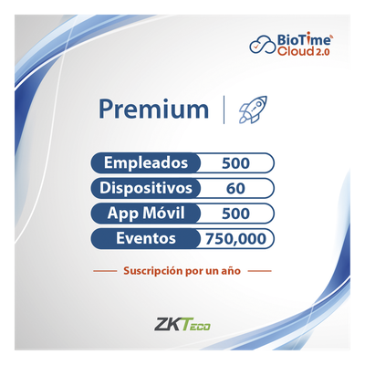 Licencia de Software / Plataforma en la Nube / 500 Usuarios / 60 Dispositivos / Cifrado AES-256 / Licencia Anual | SIERRA STORE