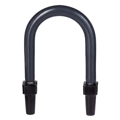 Abrazadera U de Pata Larga / Recubrimiento PVC 40 mils / Acero Galvanizado / Tubo 1/2" (12.7 mm) / IK09 / UL 203 / NEMA RN-1 | SIERRA STORE