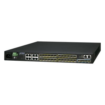 Switch Administrable L3 / 16x 100/1000X SFP / 8x Gigabit TP/SFP Combo / 4x 10G SFP+ / Stackable / 128 Gbps | SIERRA STORE