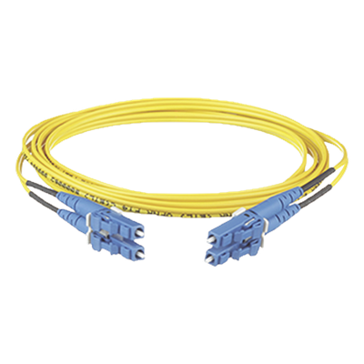 PANDUIT F92ERLNLNSNM007 - Jumper de Fibra Óptica / Monomodo OS2 9/125 / LC-LC Duplex / OFNR Riser / 7 m (22.97 ft) / Amarillo | SIERRA STORE