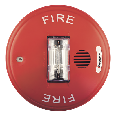 Sirena Estrobo 24 Vcd, Instalación en Techo, Multi Candela, Color Rojo (0500-06100) | SIERRA STORE