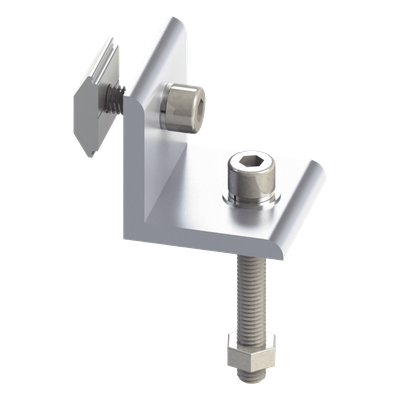 Grupo Conector L de Aluminio  Anodizado 6005-T5 | SIERRA STORE
