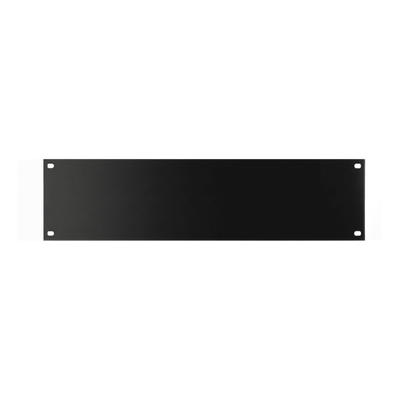 Tapa Ciega para Rack / 2 UR / Acero 2.66 mm / 3.47 x 19.00 x 0.11 in / Negro | SIERRA STORE