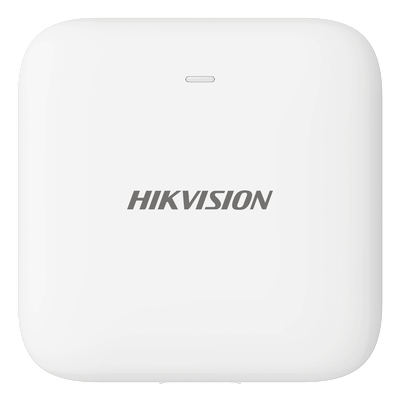HIKVISION DS-PDWL-E-WB - Detector de Fugas de Agua Inalámbrico / Sensor Interno y Externo por Cable / Cifrado AES-128 / Batería 3 Años | SIERRA STORE