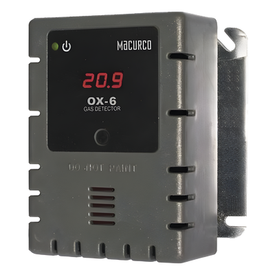 Detector y Controlador de Oxígeno / Rango 0 a 20% O2 / Salida 4-20 mA / Doble Relevador / Montaje 4 x 4 in | SIERRA STORE
