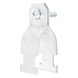 Abrazadera Unicanal / 1" (25 mm) / Acero Galvanizado Calibre 18 / Conduit Pared Gruesa C.30 y PVC Rígido | SIERRA STORE
