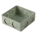 Caja Cuadrada Conduit / PVC Pesado 1/2" / NMX-E-012 / Autoextinguible / Apto para Sistemas Aislados a Tierra | SIERRA STORE