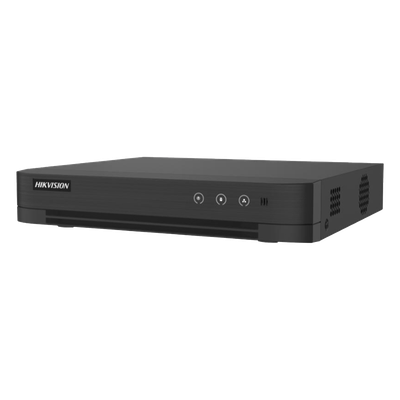 HIKVISION DS-7204HGHI-M1/T - DVR Pentahíbrido / 4 Canales TurboHD + 1 Canal IP / 2 Megapixel (1080p) Lite / AcuSense Lite / Audio | SIERRA STORE