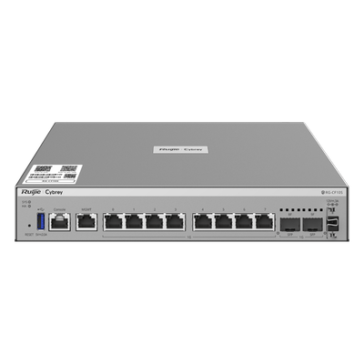 Firewall Empresarial / 7 Gbps Throughput / Protección Amenazas 700 Mbps / 8x RJ45 + 2 SFP / Cloud / Rack 1U | SIERRA STORE