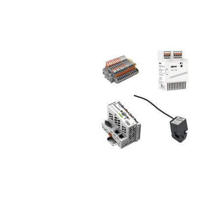 Sistema de Medición y Control de Energía Trifásica / 690 VAC / Transformadores de Corriente 150 A / Controlador PFC100 / E...