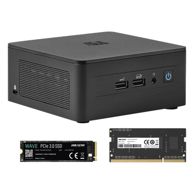 Mini PC Kit / Intel Core i7-1360P / 8 GB RAM / 256 GB SSD / HDMI Múltiples Pantallas / Formato Compacto | SIERRA STORE