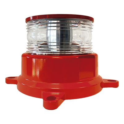 Baliza LED de Intensidad Media / 2000cd Rojo + 246mW/sr IR / 360°H + 3°V / AC-DC 120-240V / GPS / ADSL / -55°C a +55°C / 807 pies | SIERRA STORE