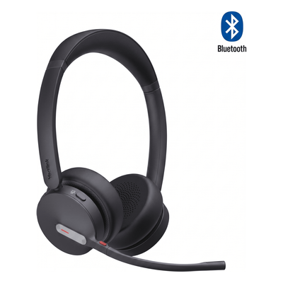 Diadema Bluetooth / Cancelación de Ruido con 3 Micrófonos / Bluetooth 5.3 / Alcance 50 m (164 ft) / Batería 35 Horas / Certificación | SIERRA STORE