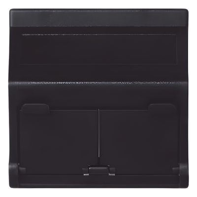 Placa Inclinada Voz y Datos / 2 Puertos Keystone RJ45 / Guardapolvos Integrados / IP20 / 108×52 mm / 4.25×2.05 in | SIERRA STORE