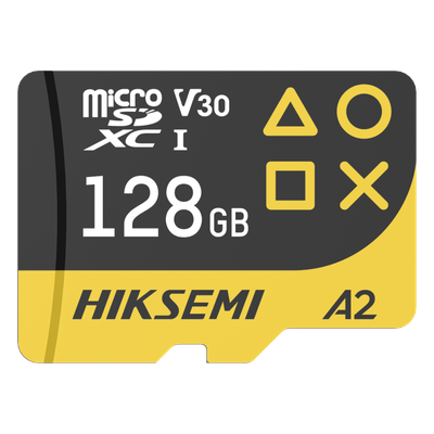 HIKSEMI by HIKVISION HS-TF-G3/128G - Memoria microSDXC / 128 GB / Lectura 200 MB/s / Escritura 150 MB/s / V30 U3 A2 / Gaming / NAND TLC | SIERRA STORE