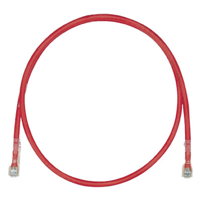 PANDUIT UTPSPL8MRDY - Cable de Parcheo UTP Cat6 / 24 AWG / LSZH / 8 m (26.25 pies) / Rojo | SIERRA STORE