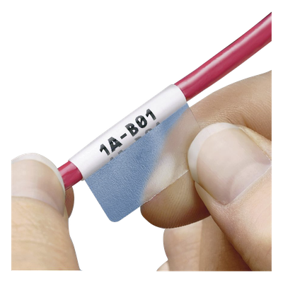 PANDUIT S075X125YAJ - Etiquetas Auto-Laminadas / 2500 Piezas / Láser-Inyección de Tinta / 3 a 7.1 mm (0.12 a 0.28 in) / 12-10 AWG / | SIERRA STORE