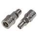 Adaptador RF en Línea / Conector QMA Macho a SMA Hembra / Rango 0-6 GHz / Impedancia 50 Ω / VSWR 1.25 Máximo / Aislante de Teflón | SIERRA STORE
