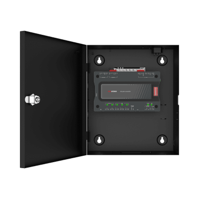 HIKVISION DS-K2220X - Controlador de Acceso para Elevador / 128 Pisos / TCP-IP / Huella y Tarjeta / Expansión 24 Esclavos / Gabinete y | SIERRA STORE