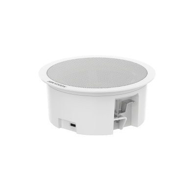 Bocina (Altavoz) IP con Bluetooth | Montaje en Plafón | 3 Watts | PoE+ | Biblioteca de Audios Pregrabados | Entrada de ala...