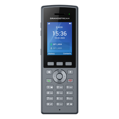 Teléfono IP Inalámbrico DECT / Alcance 400 m (1312.3 ft) Exteriores / IP67 / 20 Cuentas SIP / Pantalla TFT LCD 2.4 Pulgadas / Audio | SIERRA STORE