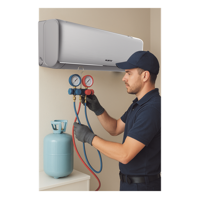 Servicio de recarga de gas refrigerante / R32 / Minisplit / 1 Tonelada (12,000 BTU/h) | SIERRA STORE