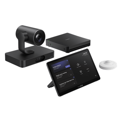 Sistema de Videoconferencia / Microsoft Teams Rooms / Intel Ultra 5 con NPU / Cámara Dual 4K / Zoom Óptico 20x / Panel Táctil 11.6" / | SIERRA STORE