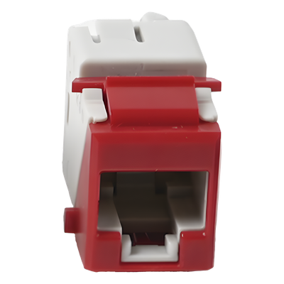 SIEMON U5-K03NS - Jack Keystone Cat5e UTP / Terminación 110 / Color Rojo / -10 a 60°C / UL 94 V-0 | SIERRA STORE