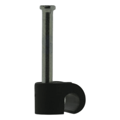 Grapa negra para Fibra óptica redonda de 3 mm (100pzs) (3101-00400) | SIERRA STORE