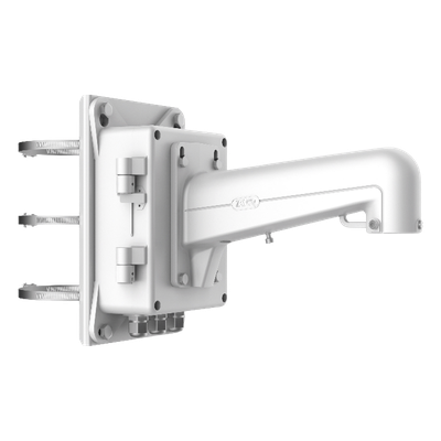 HIKVISION DS-1602ZJ-BOX-POLE - Montaje de Poste con Caja de Conexión para Domos PTZ / Uso en Exterior | SIERRA STORE
