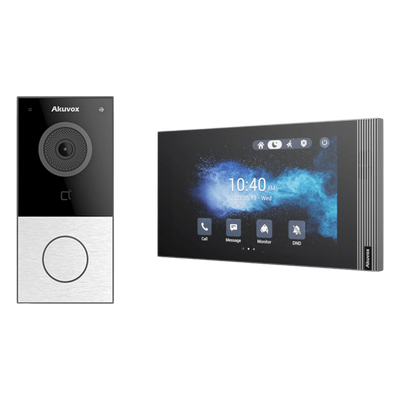 Kit Videoportero IP Wi-Fi 6 / Cámara 2 Megapixel / Control de 1 Puerta / PoE / Bluetooth / NFC / MIFARE / ONVIF / IP65 | SIERRA STORE