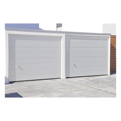 ACCESSPRO SEC-GAR97 - Sección para puerta de Garage / Lisa / Color blanco / Para GARAGE97 / Estilo Americana | SIERRA STORE