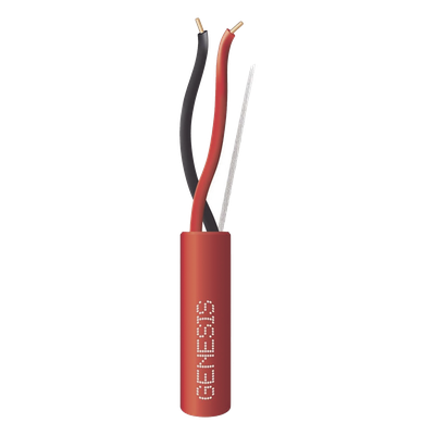 Cable FPLP-CL3P / 2x18 AWG / 305 m (1000 ft) / Plenum / FT6 / Rojo / Detección de incendio y evacuación | SIERRA STORE