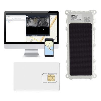 Rastreador GPS de Activos / LTE Cat-M1/NB-IoT / IP67 / Batería 9600 mAh con Carga Solar / BLE 5.0 / Cifrado AES | SIERRA STORE
