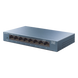 Switch de Escritorio / 8 Puertos Gigabit 10/100/1000 Mbps / Carcasa Metálica / Green Ethernet / Plug-and-Play | SIERRA STORE