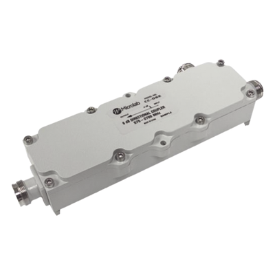 Acoplador direccional / 10dB / 575-2700MHz / 300W RMS / 1kW pico / PIM -161dBc / IP67 / Conector 4.3-10 | SIERRA STORE