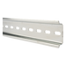 Riel DIN Estándar / 35 mm x 7.5 mm / Ranura Central / 0.25 m (0.82 ft) / Acero Cromado Zinc / 4 Tramos | SIERRA STORE