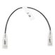 LINKEDPRO BY EPCOM LP-UT6-030-BK-28 - Cable de Parcheo Slim UTP Cat6 / 30 cm (0.98 ft) / 28 AWG / 1 Gbps+ / RJ45 / IEEE 802.3ab | SIERRA STORE