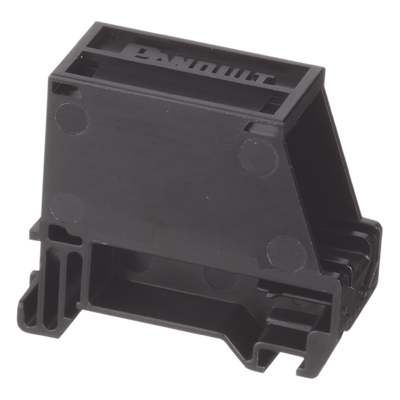 PANDUIT CADIN1BL - Adaptador de 1 Puerto / Riel DIN 35 mm (1.38 in) / Policarbonato / UL94V-0 / Mini-Com | SIERRA STORE
