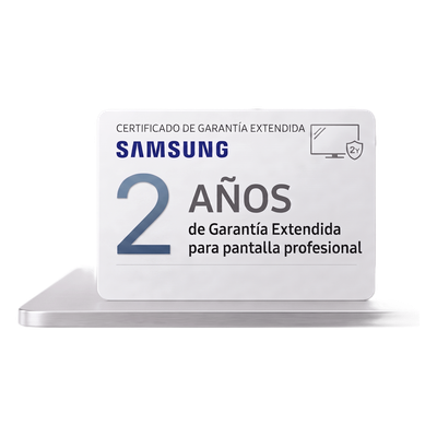 Extension de garantia 2 años adicionales para pantallas profesionales modelo BE43F | SIERRA STORE