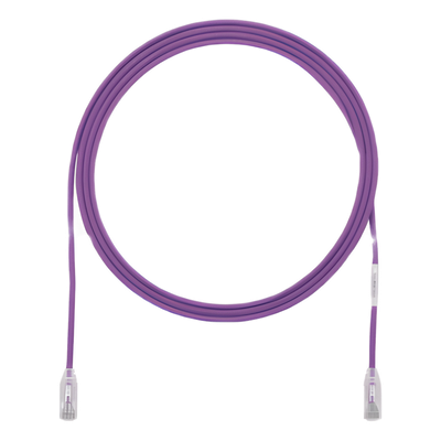 PANDUIT UTP28SP25VL - Cable de Parcheo UTP Cat6 / 28 AWG / 7.62 m (25 ft) / Diámetro Reducido 3.8 mm / Doble Clasificación CM/LSZH / | SIERRA STORE