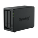NAS Synology DiskStation DS725+ | 2 Bahías | Expandible hasta 7 Unidades | 2 Ranuras M.2 NVMe | Puerto 2.5GbE | Rendimient...