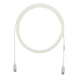 PANDUIT UTP28SP5 - Cable de Parcheo Cat6 UTP / 28AWG Diámetro Reducido / 1.52 m (5 Pies) / PoE++ / LSZH-CM / Blanco Mate | SIERRA STORE