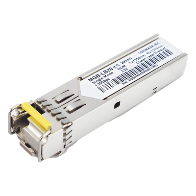 Transceptor mini-GBIC SFP / 1G LC / WDM BIDI / Monomodo 20 km (66 pies) / TX 1550nm RX 1310nm | SIERRA STORE