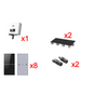 Kit Solar Interconexion 5kW 220Vca / Inversor AFORE / 8 Paneles de 640W / Mon...