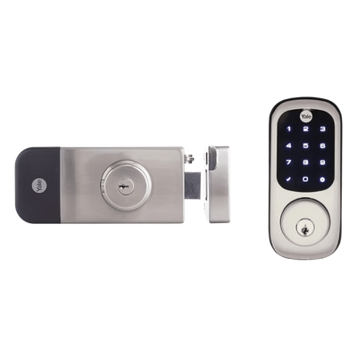 Cerradura Digital para Exteriores / Teclado Táctil / Control Remoto App / Compatible Zigbee-Z-Wave Plus / 250 Usuarios / Resistente | SIERRA STORE