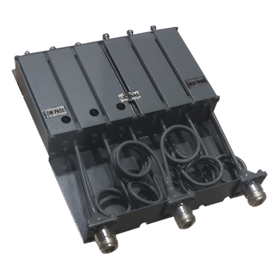 EPCOM INDUSTRIAL SYS-1533-1N - Duplexer / 6 Cavidades / VHF 136-148 MHz / 50 W / 5-8 MHz Separación / 80 dB Aislamiento / Conector N | SIERRA STORE