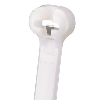 PANDUIT BT3S-M - Cincho Dome-Top / 12.0' (305mm) largo / 4.7mm ancho / Nylon 6.6 / Color Natural / 1000 piezas | SIERRA STORE